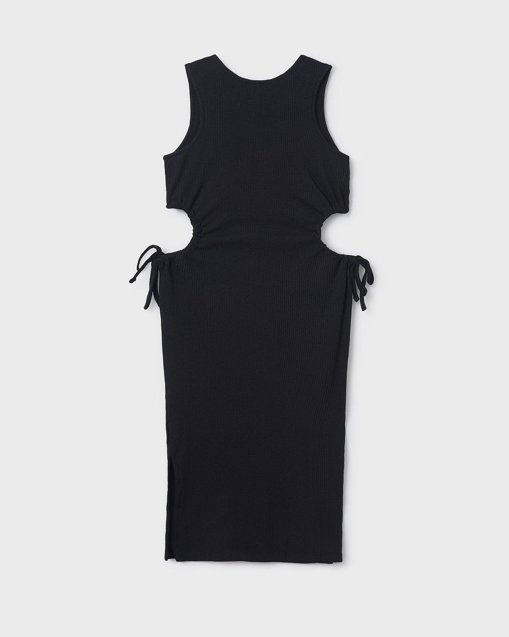 Mayoral Girls Ribbed Cutout Midi Dress_ 6985 - NorthGirls