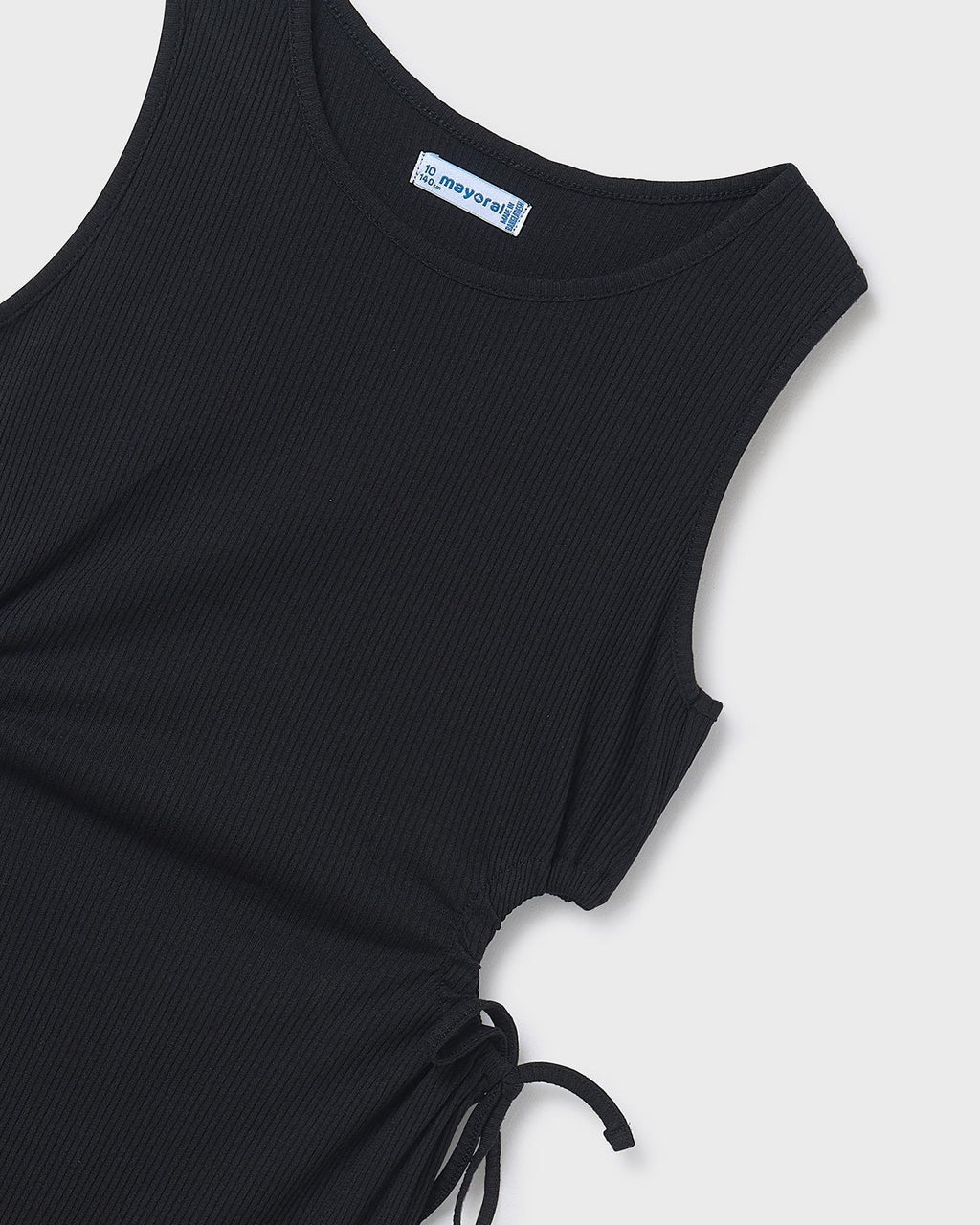 Mayoral Girls Ribbed Cutout Midi Dress_ 6985 - NorthGirls