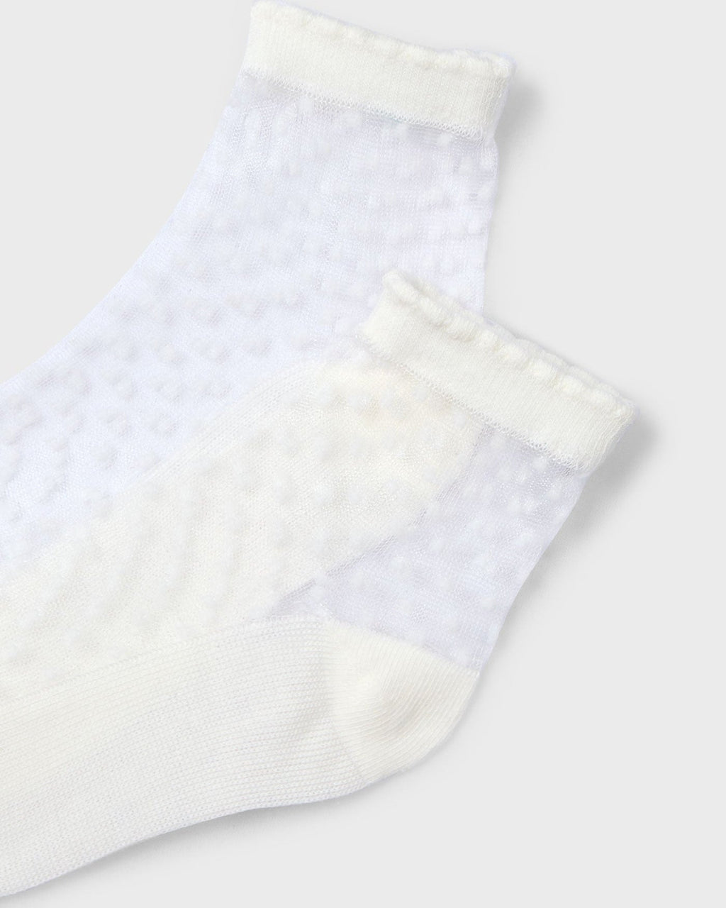 Mayoral Girls Sheer Polka Dot Socks_ 10911 - NorthGirls