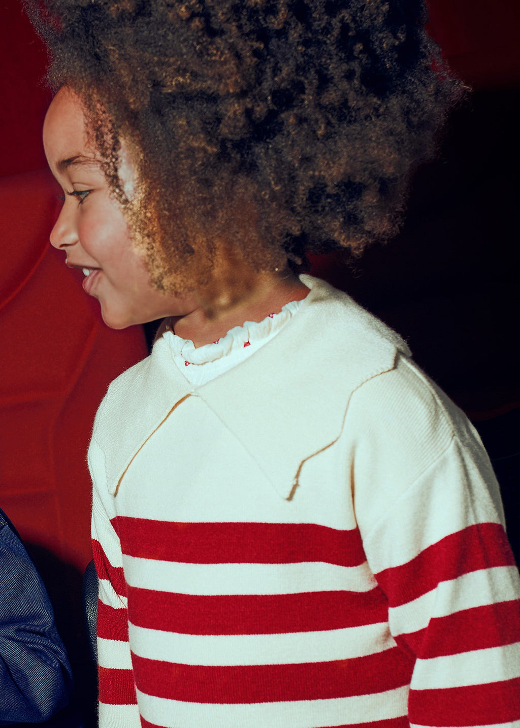 Mayoral Girls Striped Sweater_ 4301 - NorthGirls