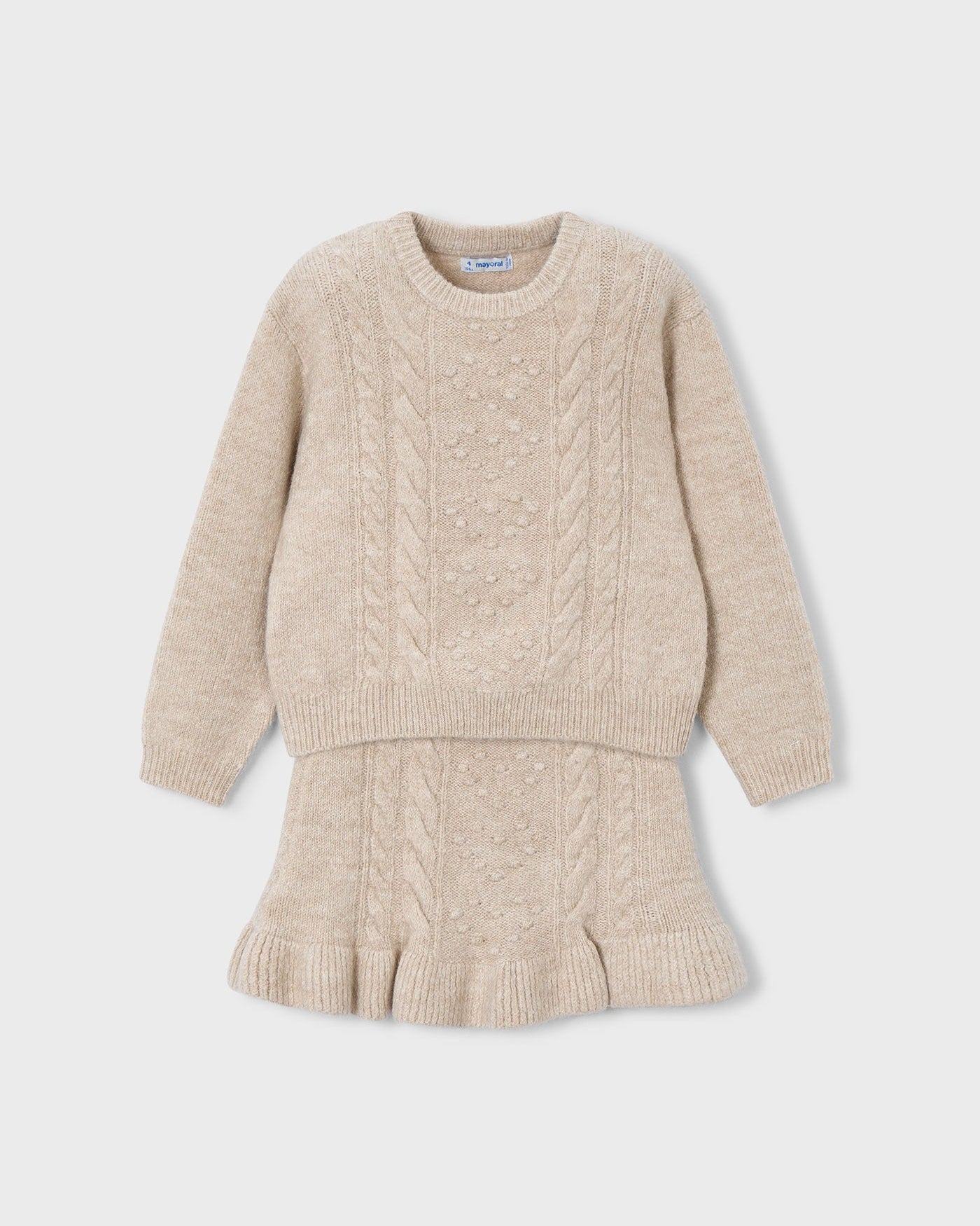 Mayoral Girls Tricot Skirt Set_ 4934 - NorthGirls