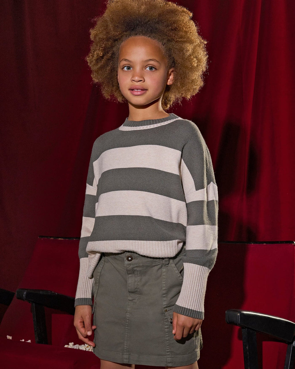 Mayoral Girls Twill Skirt_ 7905 - NorthGirls