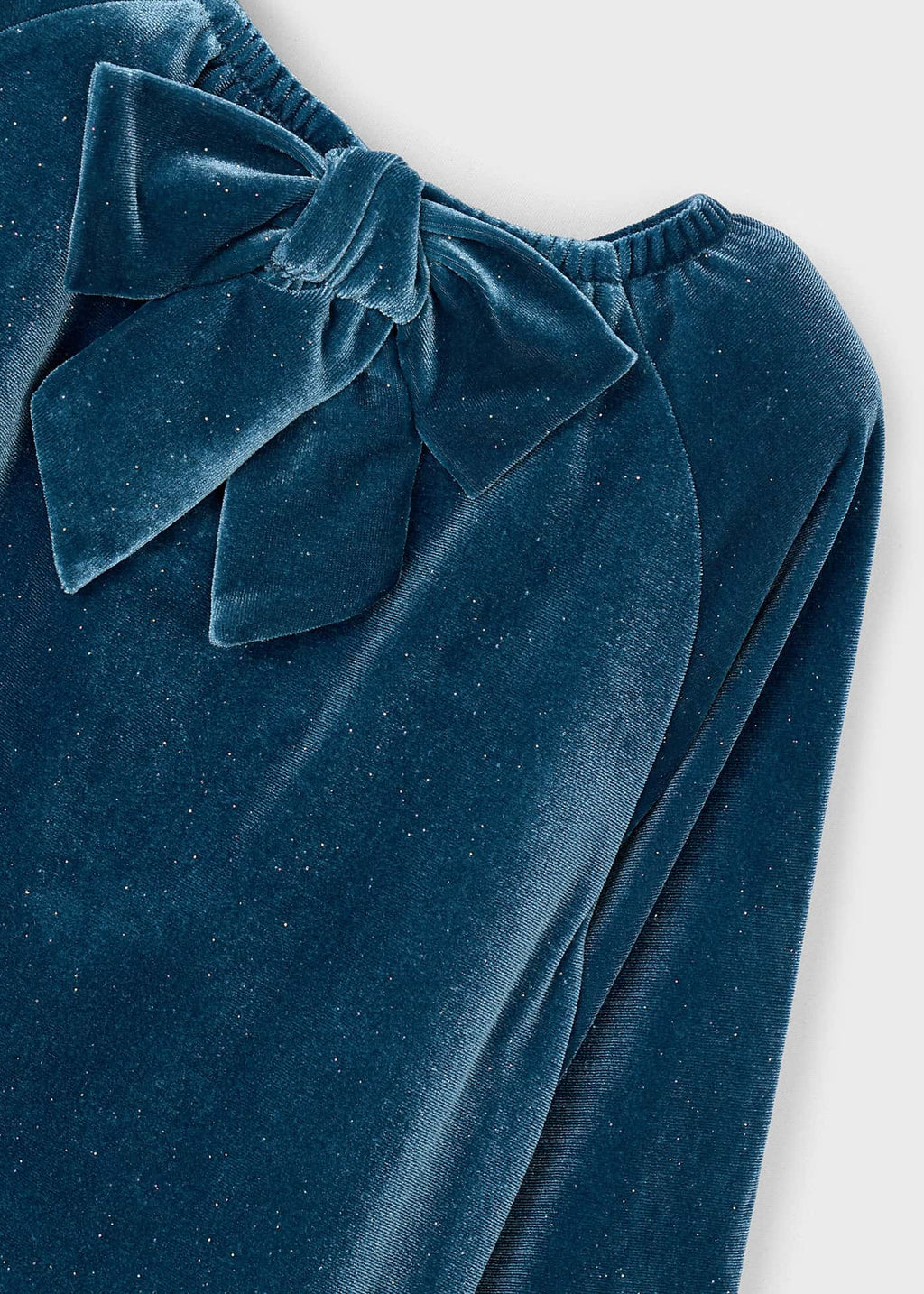 Mayoral Girls Velvet Sparkle Dress_ 4923 - NorthGirls