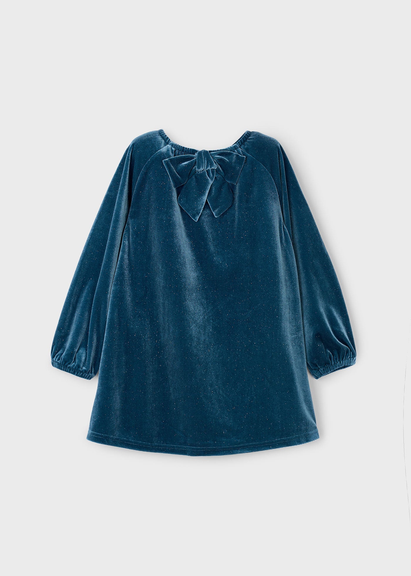 Mayoral Girls Velvet Sparkle Dress_ 4923 - NorthGirls