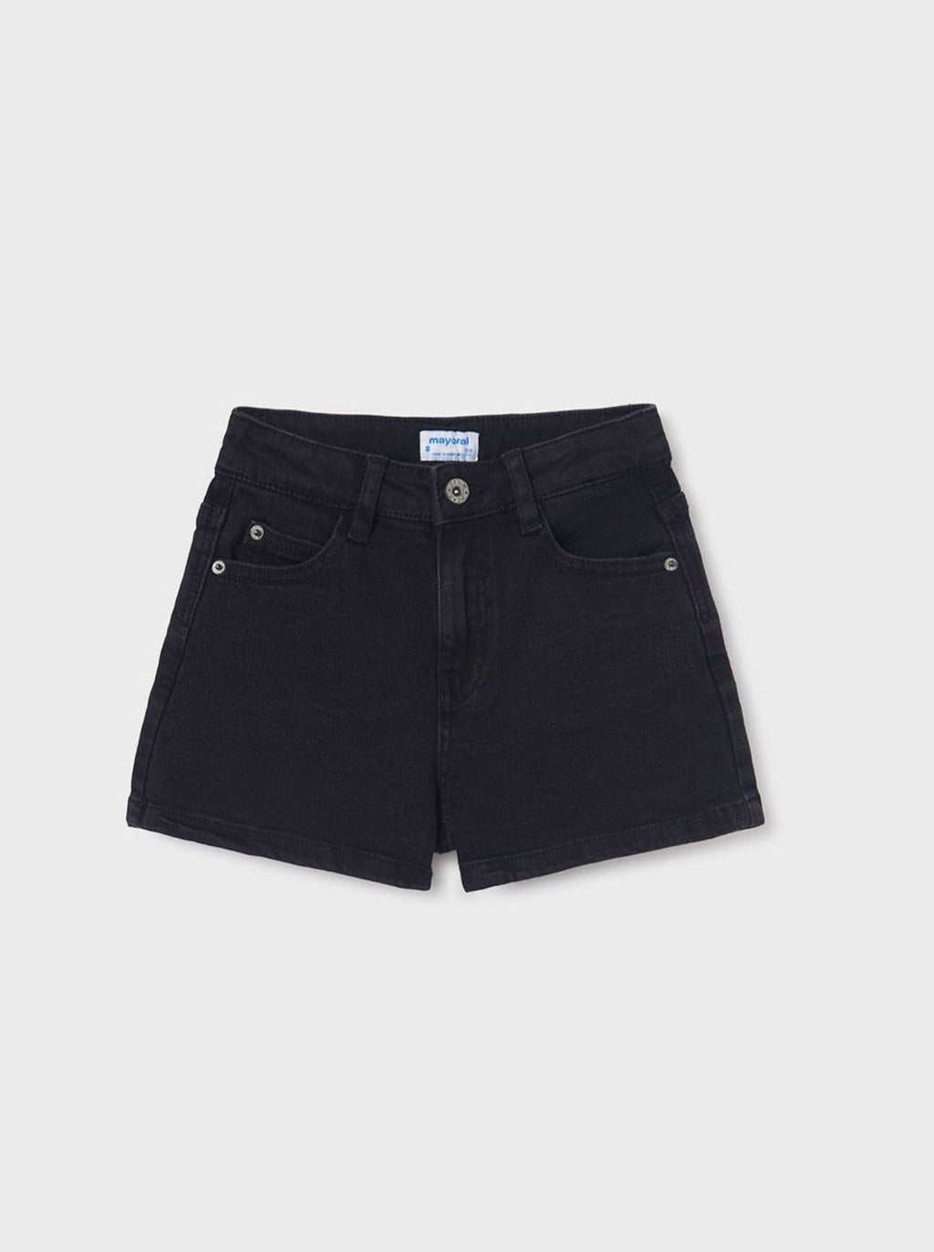 Mayoral Junior Basic Denim Shorts _Black 235 - 52 - NorthGirls