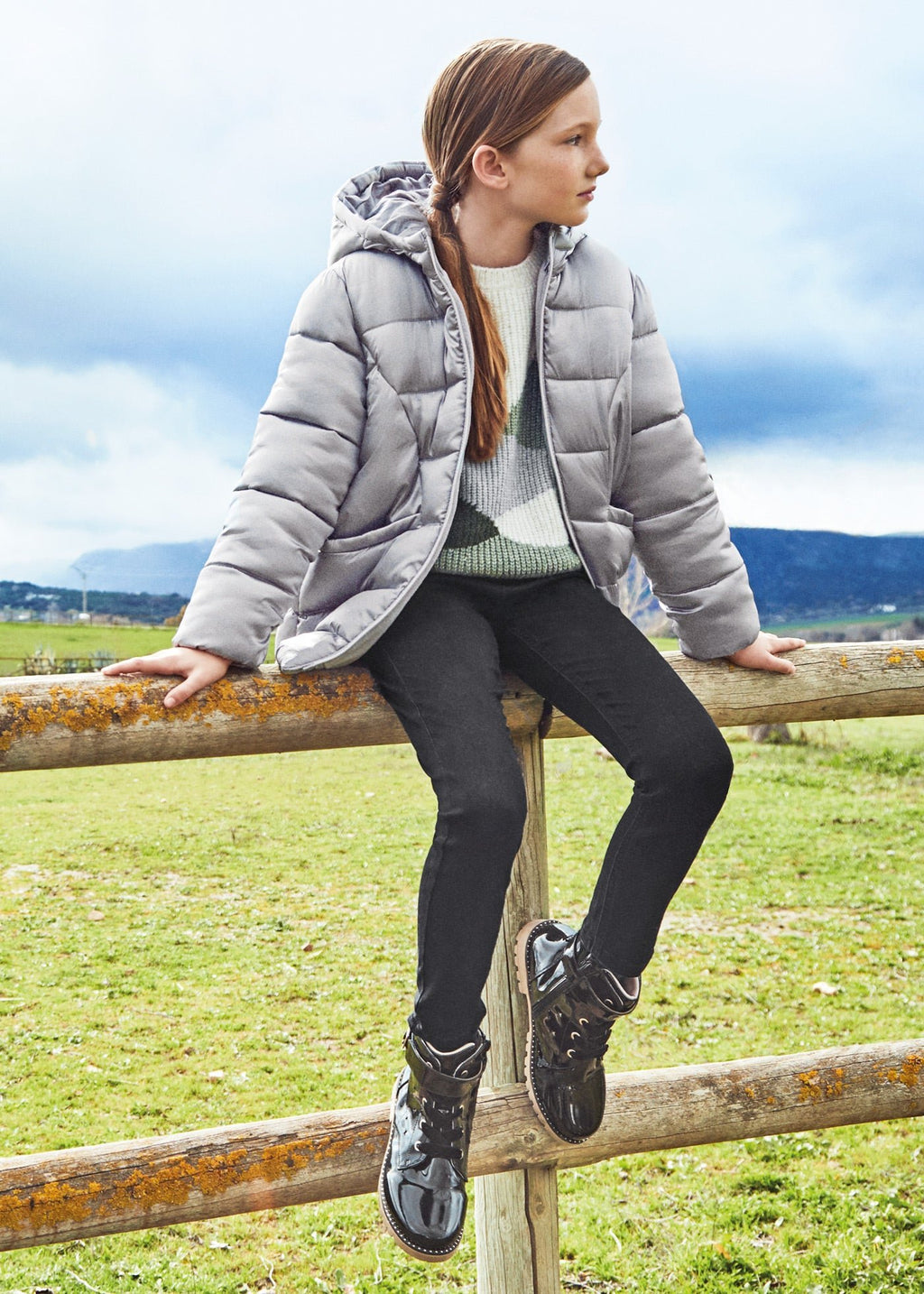 Mayoral Junior Black Stretch Jeans _578 - 38 - NorthGirls