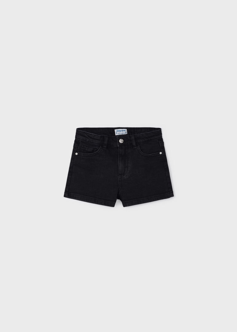 Mayoral Mini Basic Denim Shorts _Black 0236 - 68 - NorthGirls