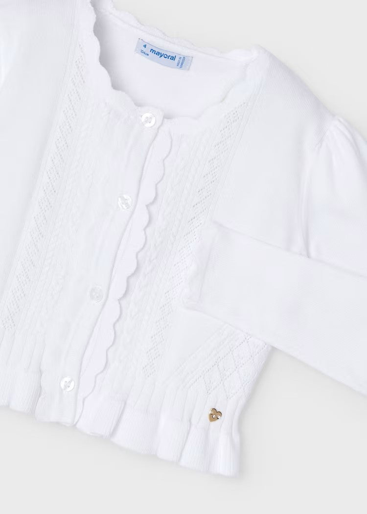 Mayoral Mini Knit Cardigan_ 3354 - 28 - NorthGirls