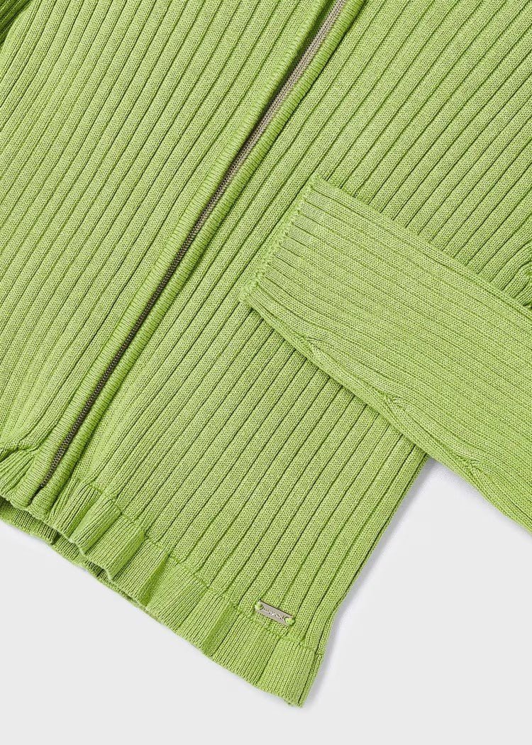 Mayoral Mini Knit Zipper Hoodie Cardigan - NorthGirls