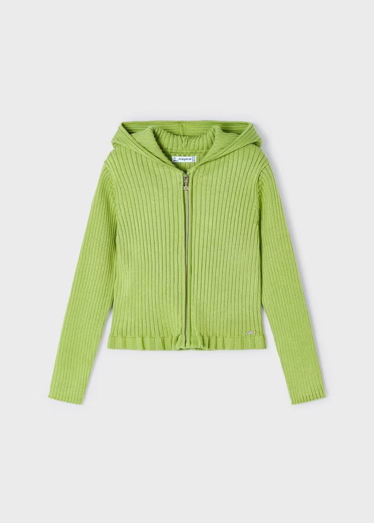 Mayoral Mini Knit Zipper Hoodie Cardigan - NorthGirls