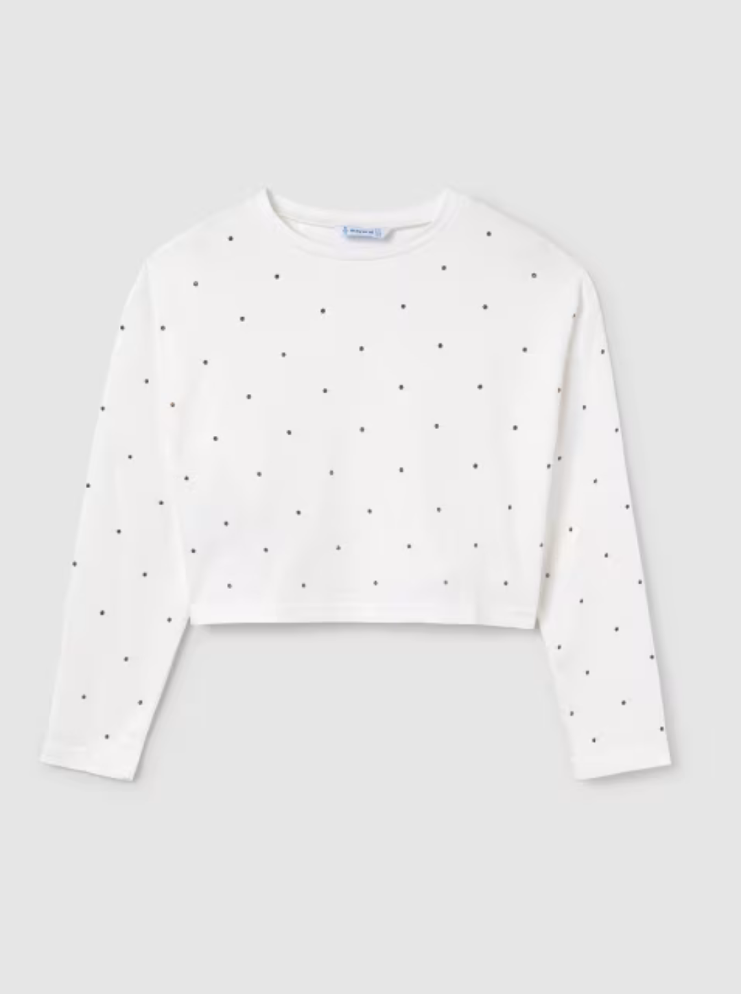 Teen Girl Diamante Long Sleeve Shirt