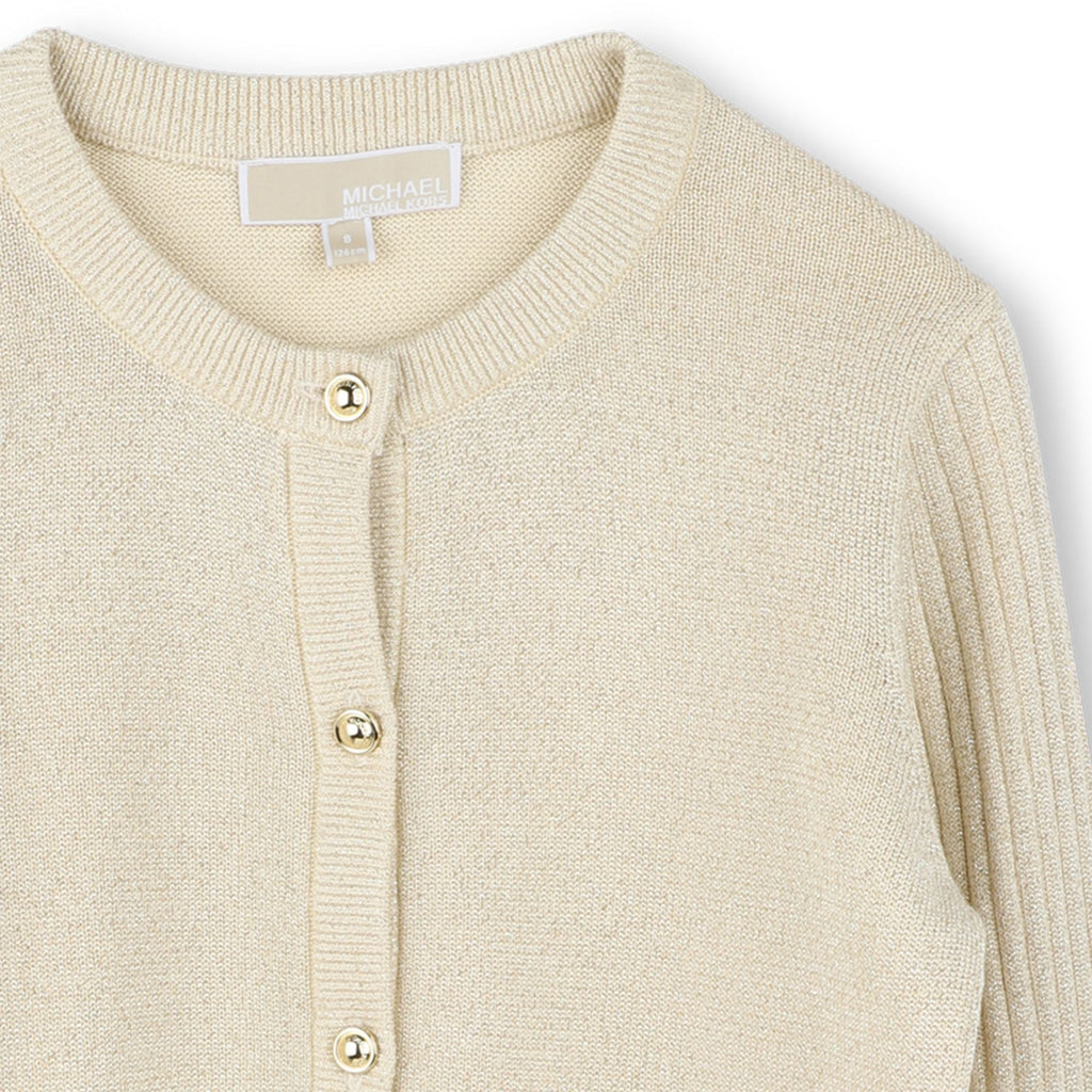 Michael Kors Girls Knitted Cardigan_ R30281 - Z99 - NorthGirls