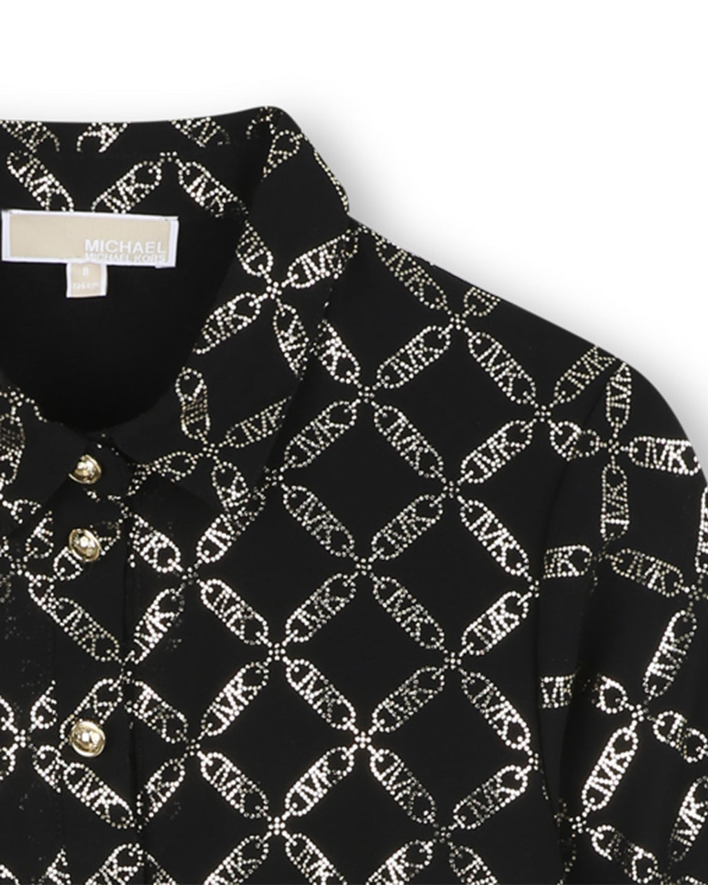 Michael Kors Girls Logo Dress_ R30489 - NorthGirls