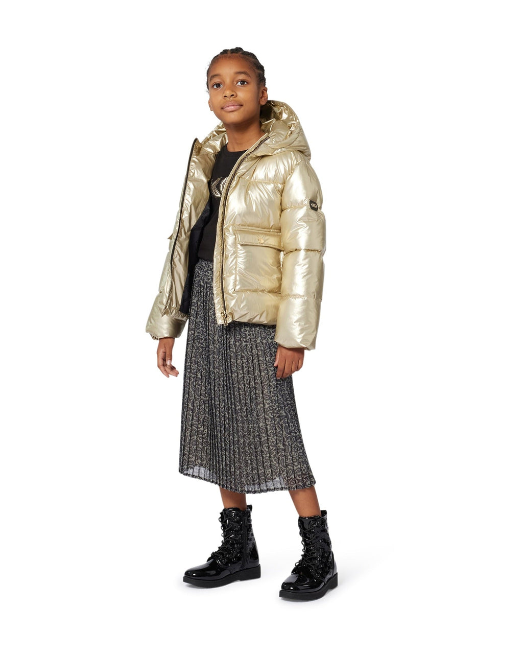 Michael Kors Girls Midi Skirt_ R30443 - NorthGirls