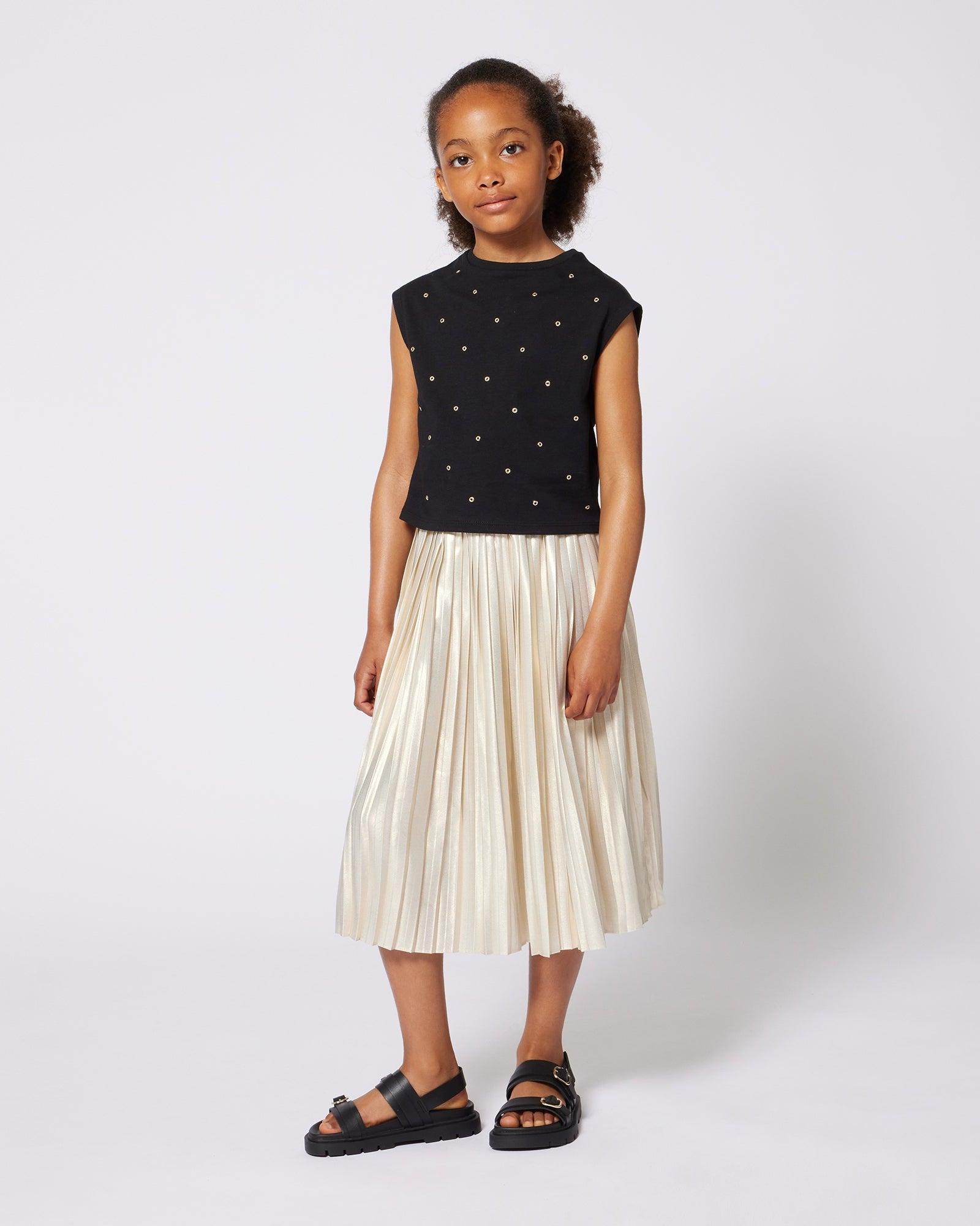 Michael Kors Pleated Long Skirt_ R30292 - Z99 - NorthGirls