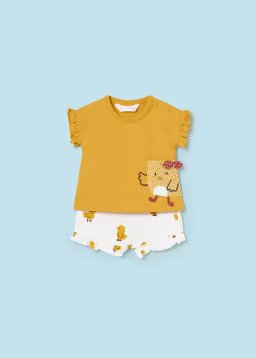 Mayoral Baby Newborn Yellow 4 Piece Knit Set_ 1612-62