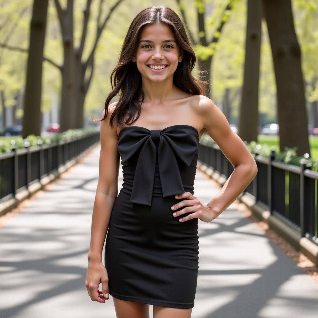 Gold Rush Teddie Dress