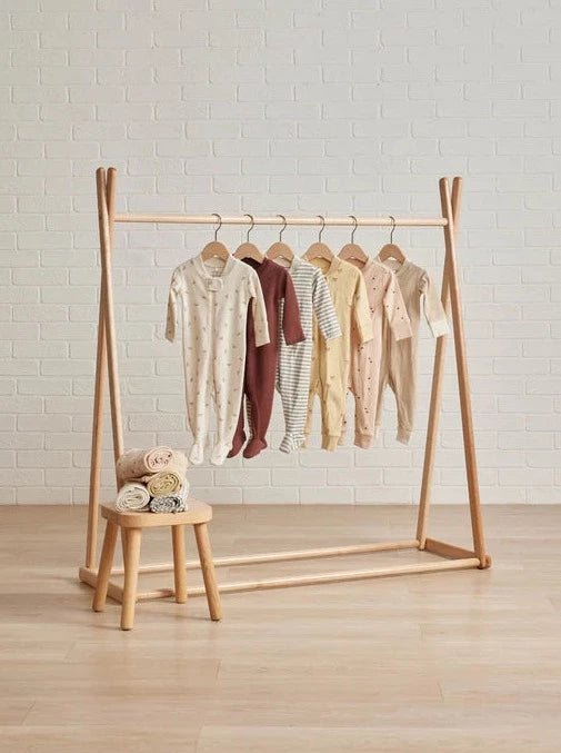 Quincy Mae Baby Mocha Zip Sleeper & Hat Set _QM335TRA - 508 - NorthGirls