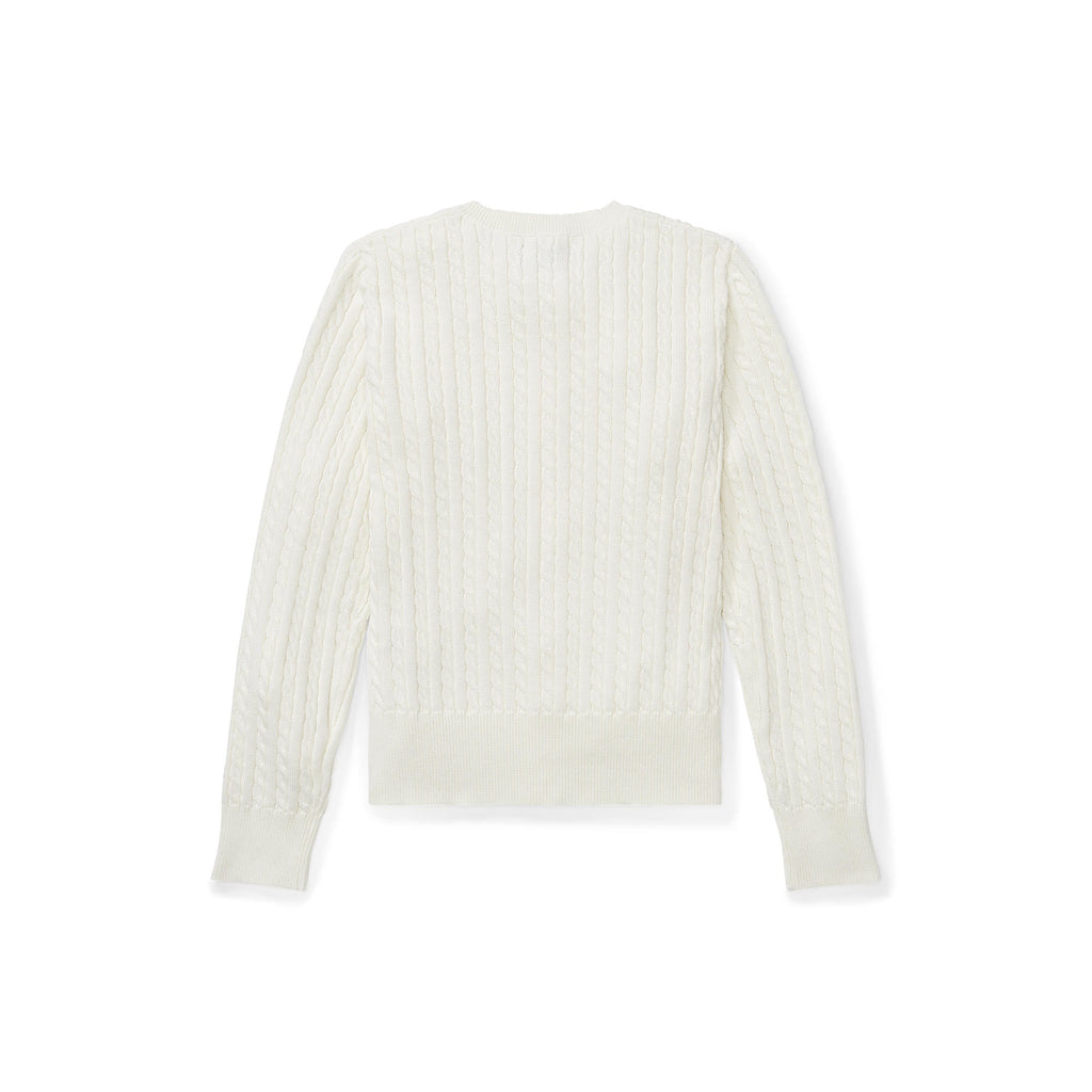 Ralph Lauren Girls Cable Cotton Cardigan - NorthGirls