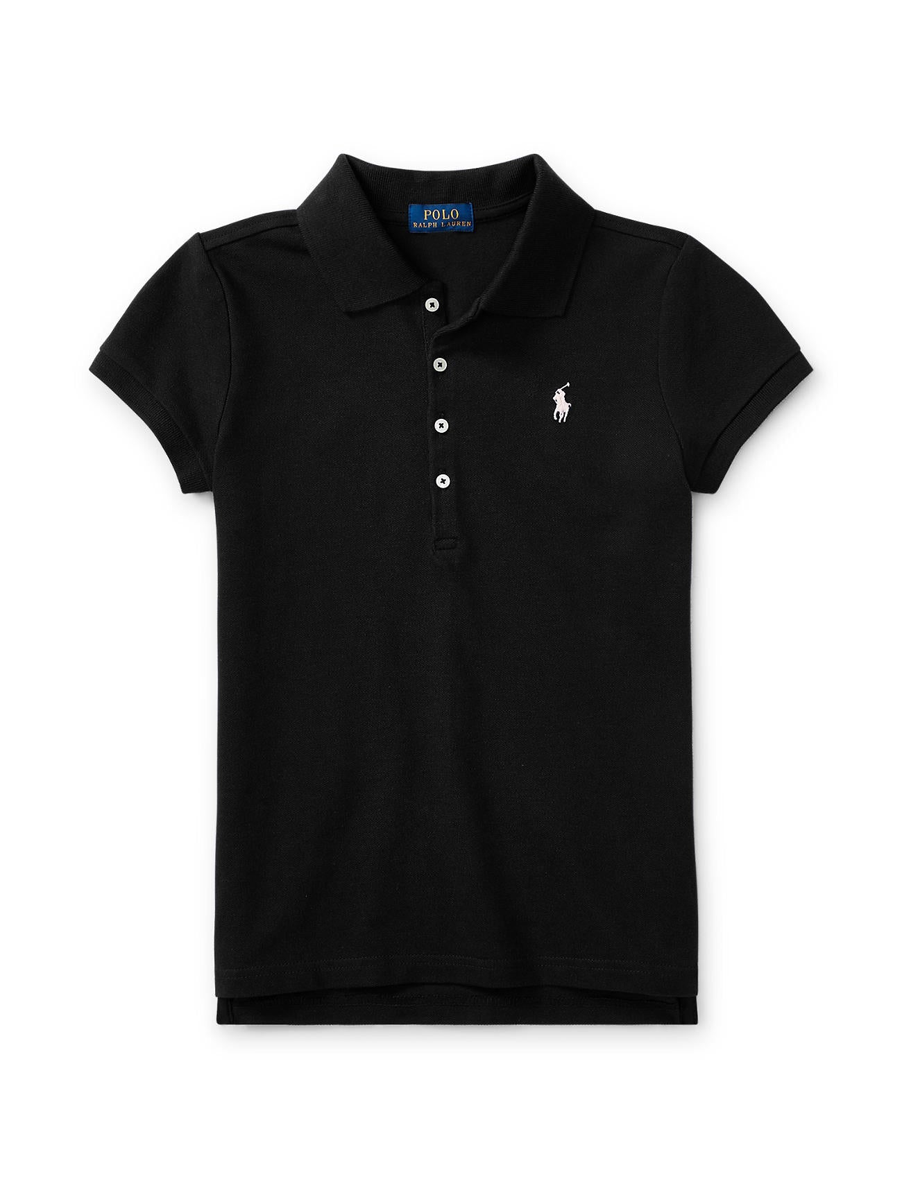 Ralph Lauren Girls Cotton Mesh Polo – NorthGirls