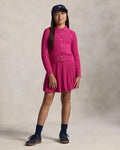 Ralph Lauren Girls Polo Cardigan & Skirt Set - NorthGirls