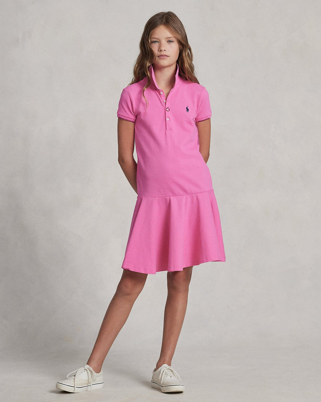 Ralph Lauren Girls S/S Polo Dress - NorthGirls