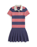 Ralph Lauren Mini Girls Cable Polo Sweater & Skirt Set - NorthGirls