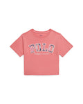 Ralph Lauren Mini Girls Logo Cotton Jersey Boxy Tee - NorthGirls
