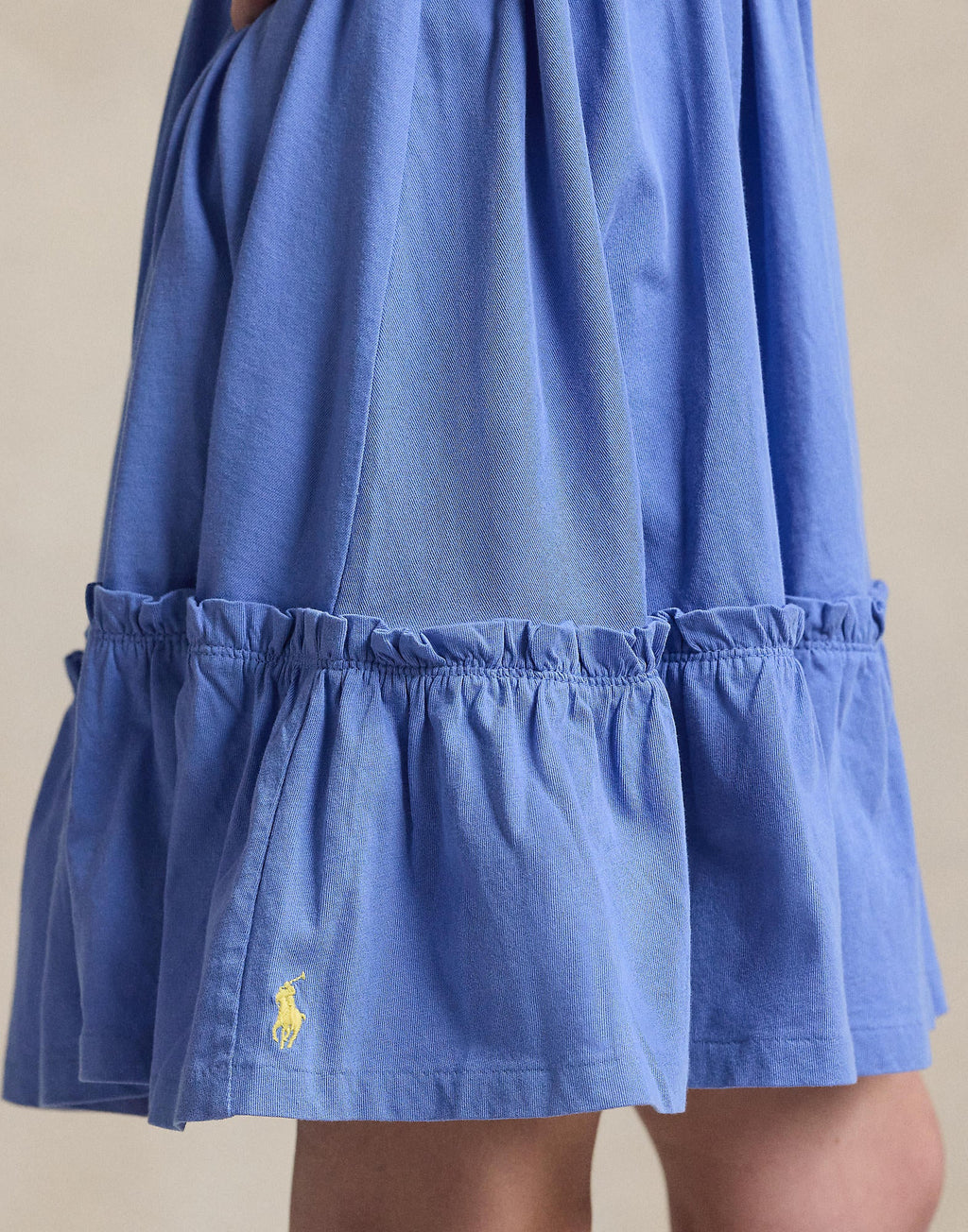 Ralph Lauren Smocked Cotton Jersey Dress_ 313965188001 - NorthGirls