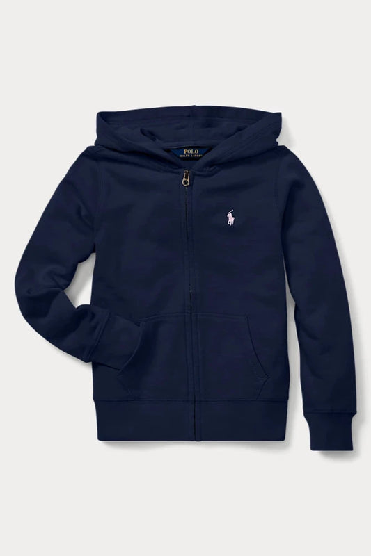 Ralph Lauren Girls Fleece Full Zip Hoodie