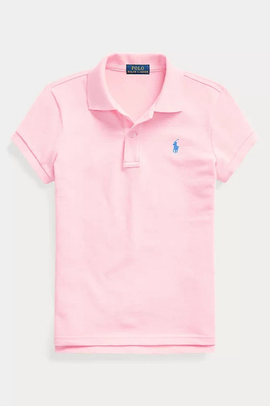 Ralph Lauren Girls Cotton Mesh Polo