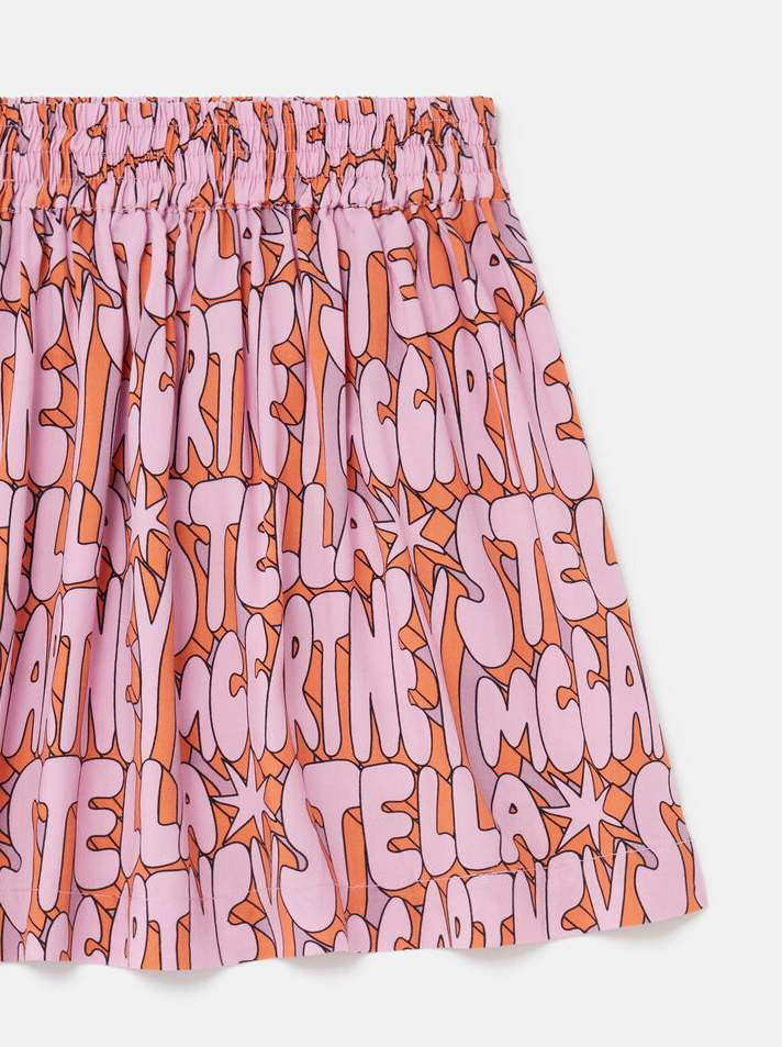 Girl Cosmic Stella Lettering Skirt