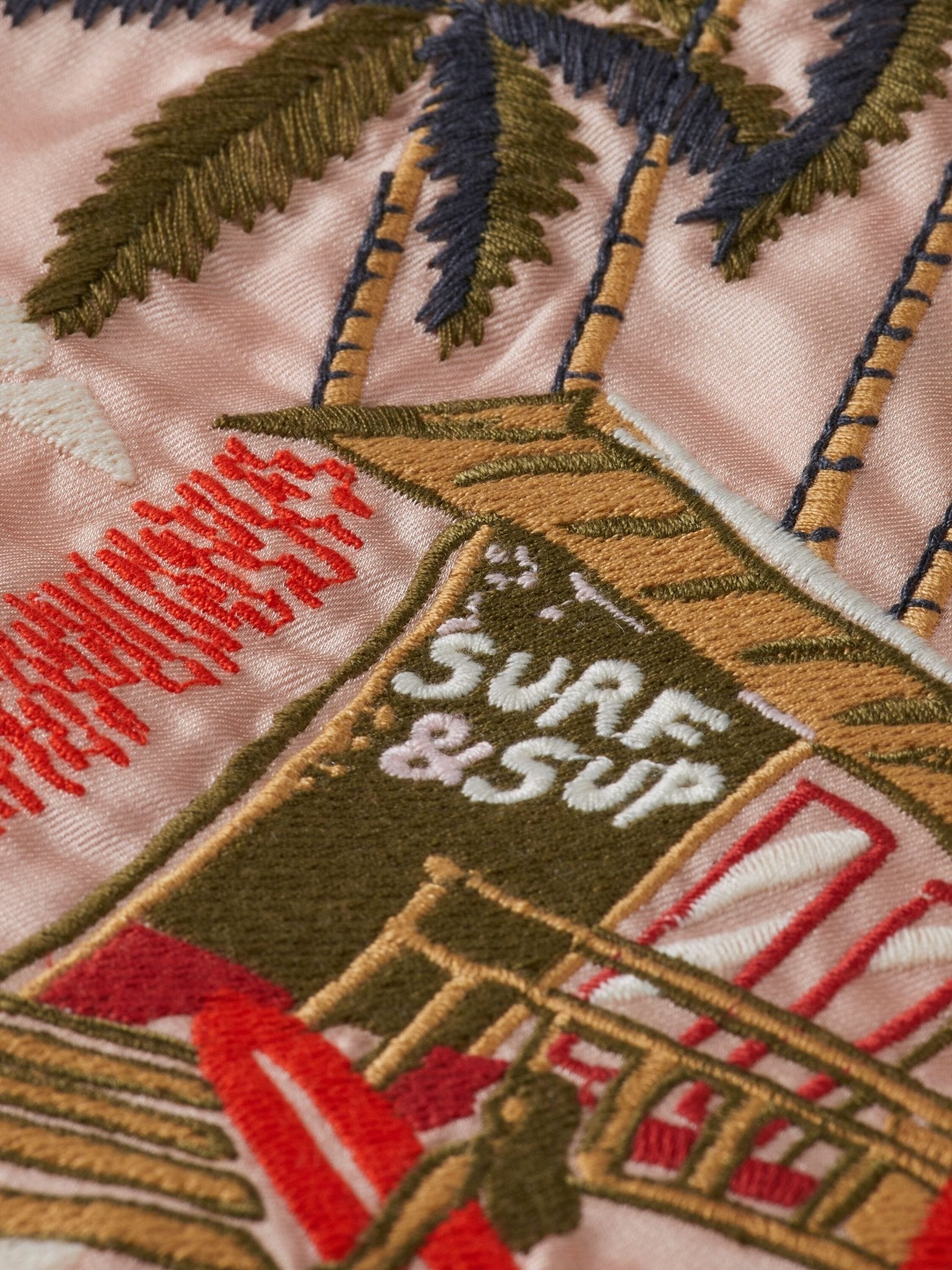 Scotch & Soda Pink & Green Reversible Varsity Bomber Jacket _ 176004 - 5564 - NorthGirls