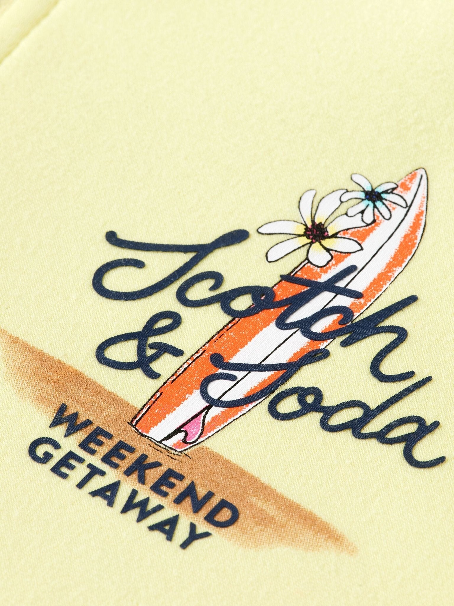 Scotch & Soda Yellow Relaxed Hoodie with zipper _ 175840 - 6925 - NorthGirls