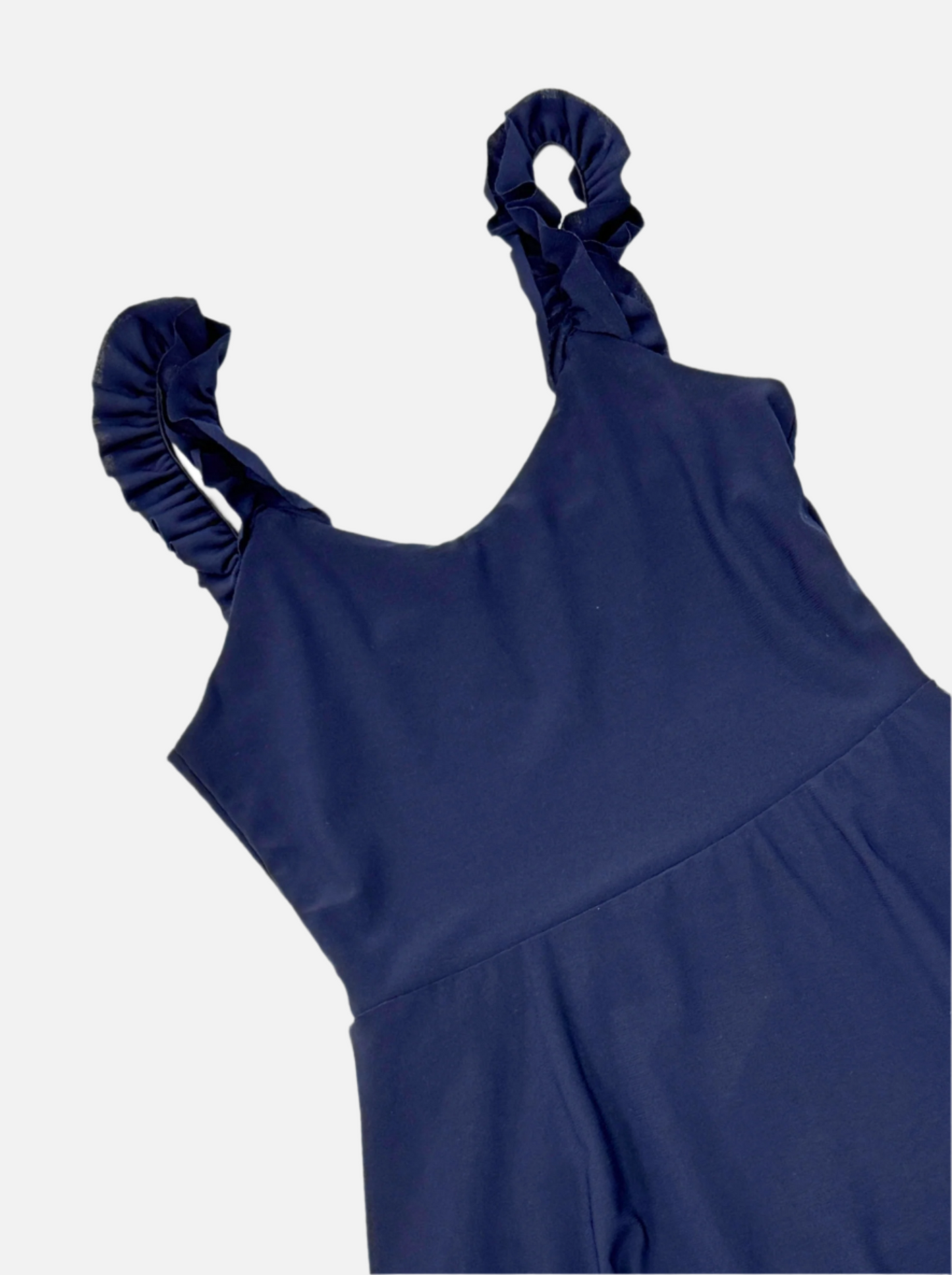 Cheryl Kids Navy Ruffle Skater Dress