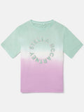 Stella McCartney Multi Colored Tie Dye T-shirt W/ Logo Disk Print _TU8A91 - Z0434 - 999 - NorthGirls