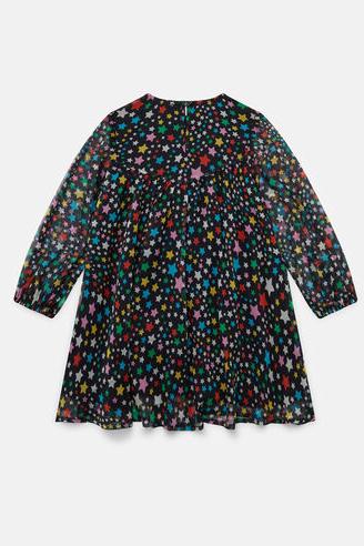 Swirling Multicolor Stars Dress - NorthGirls