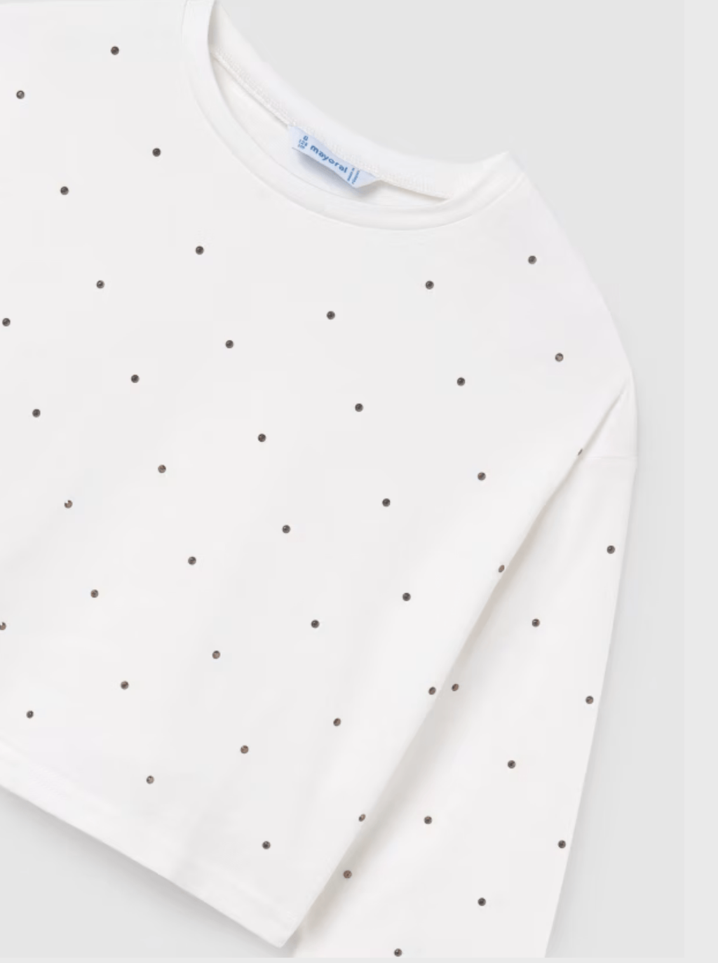 Teen Girl Diamante Long Sleeve Shirt - NorthGirls