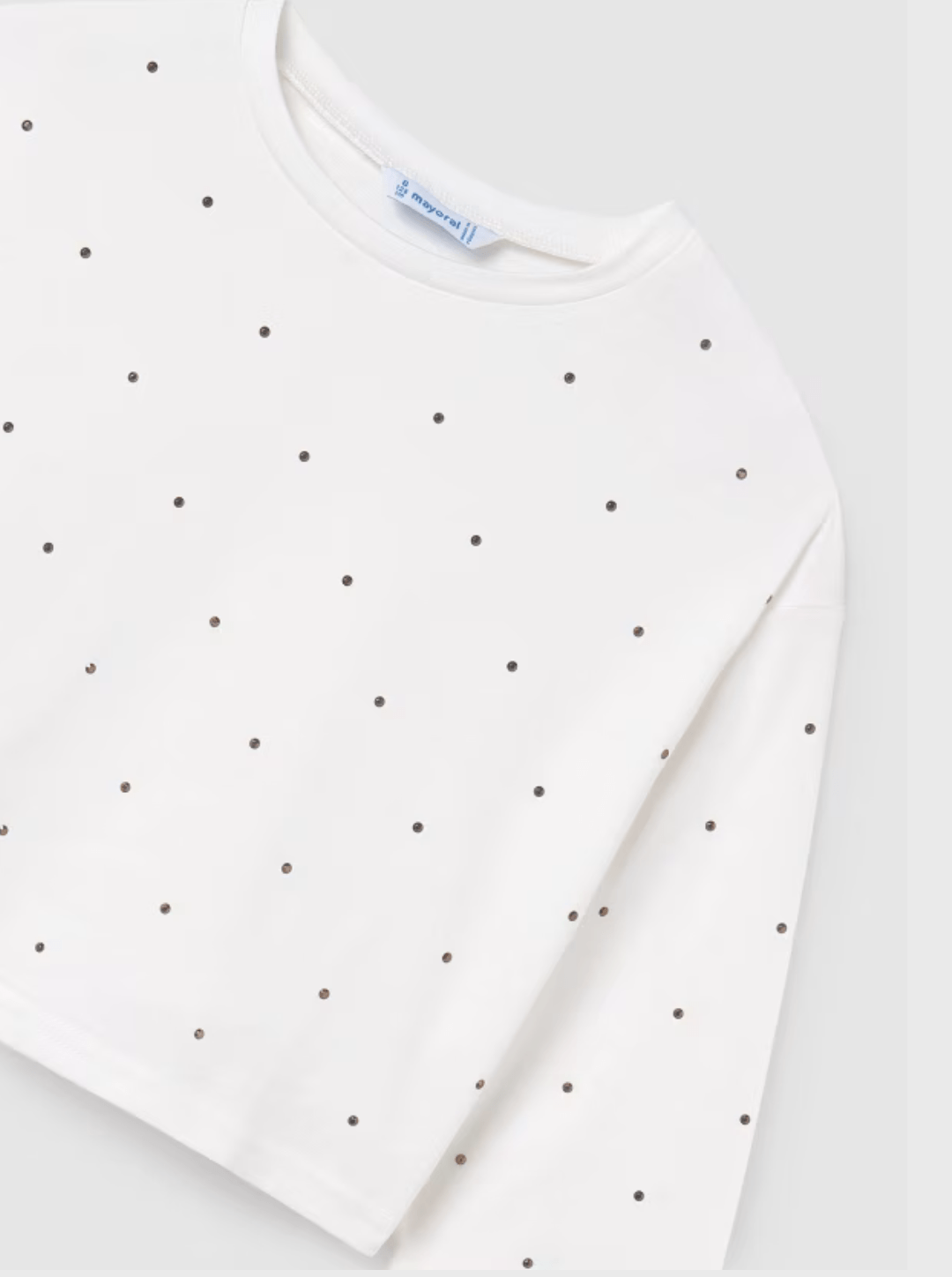 Teen Girl Diamante Long Sleeve Shirt - NorthGirls