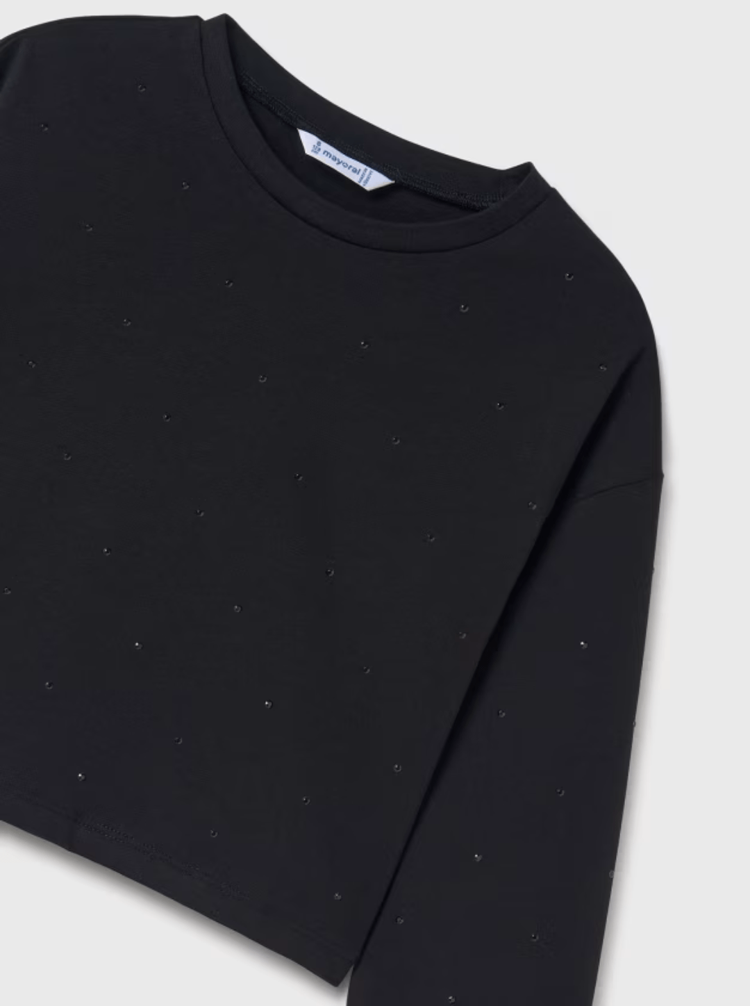 Teen Girl Diamante Long Sleeve Shirt - NorthGirls