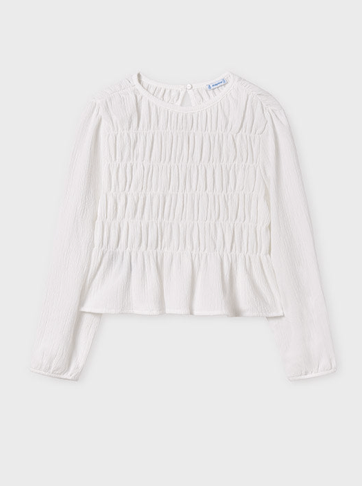 Teen Girl Shirred Blouse - NorthGirls