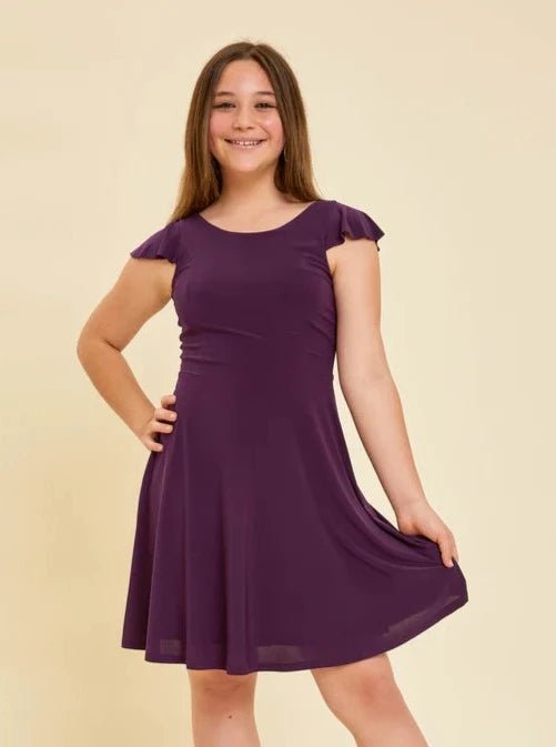 UDT LEAH Ruffle Dress _T3756K - NorthGirls