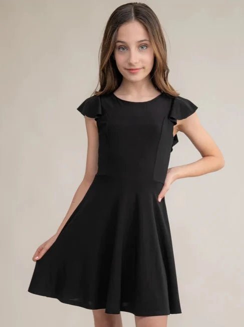UDT LEAH Ruffle Dress _T3756K - NorthGirls