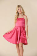 UDT REBECCA Satin Dresses _K5096 - NorthGirls
