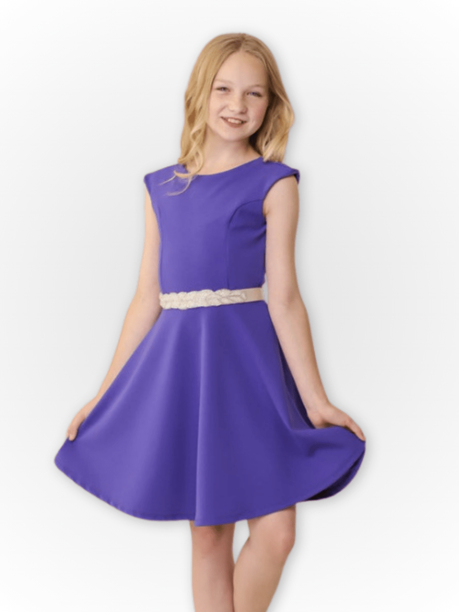 UDT TALIA Fit & Flare Cap Sleeve Dress _R3243KL - NorthGirls