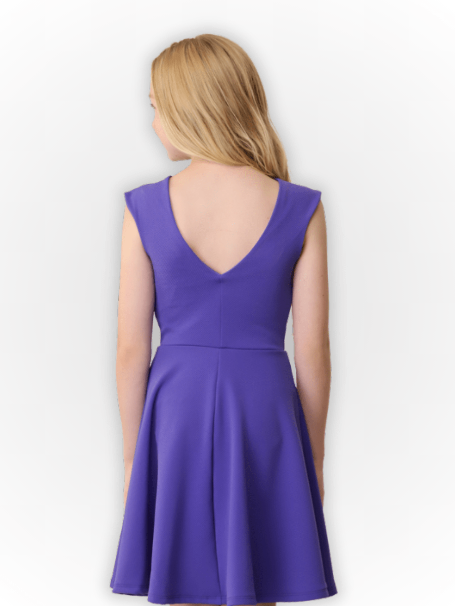 UDT TALIA Fit & Flare Cap Sleeve Dress _R3243KL - NorthGirls