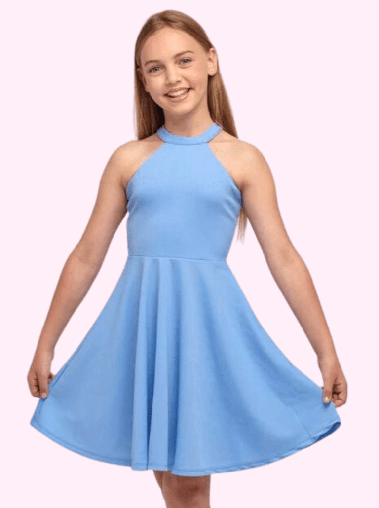 UDT Texture Halter Dress - NorthGirls