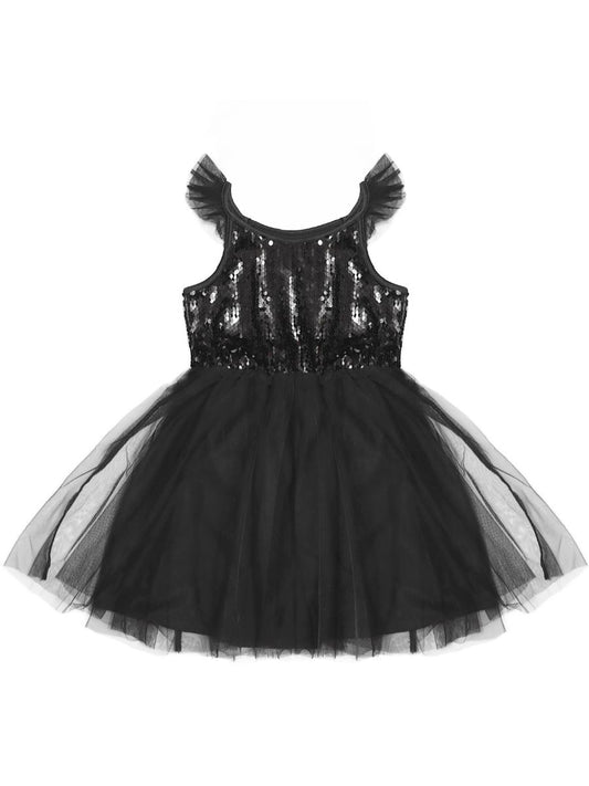 Girls Black Tutu Dress