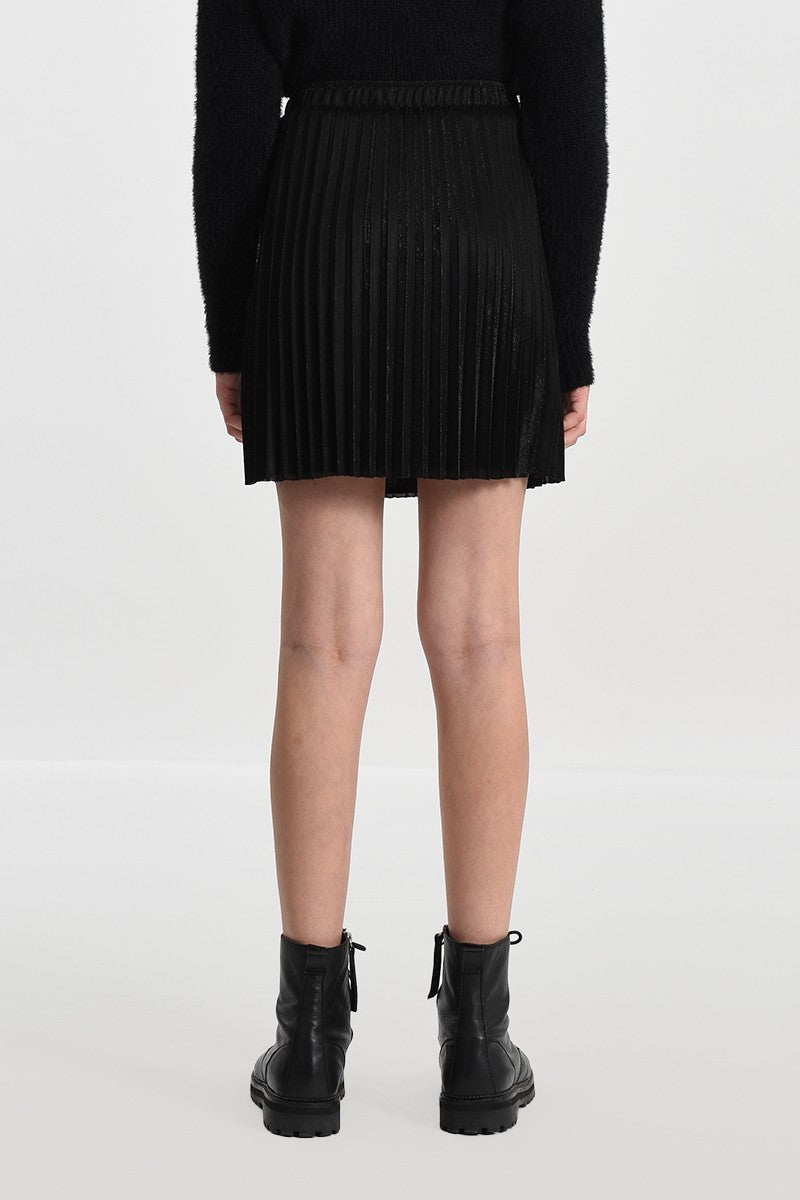 Mini Molly Pleated Skirt _Black MMEF1459ANH22-NOIR