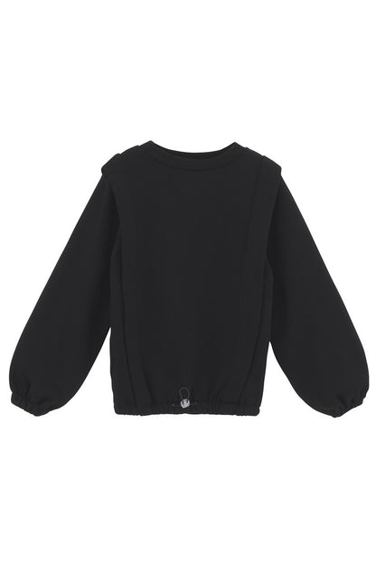 Mini Molly Crew Sweater _Black MMLA963ANH22-NOIR